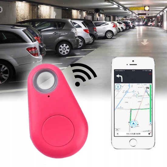 Lokalizator GPS czasu rzeczywistego-różowy