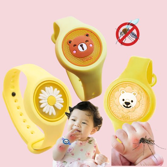 Pasek przeciw komarom żółty