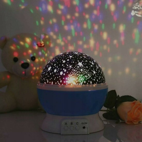 295 : ROTATING NIGHT LIGHT STAR PROJECTOR