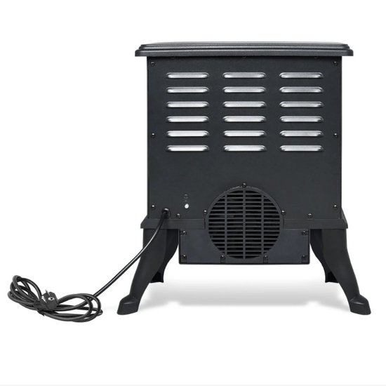 2077 : ADM Electric fireplace heater | 3D visual flame