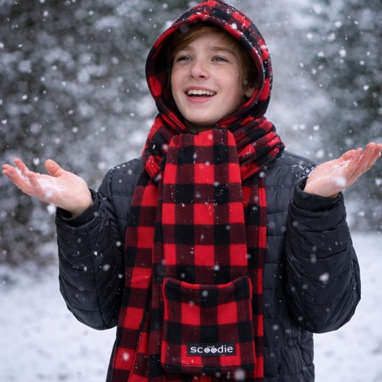 [es] Scoodie -kolor czerwono-czarny/rozmiar R/ Scoodie red-black/size R