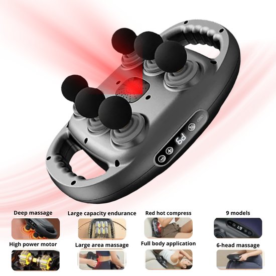 Intelligent 6-Point Massage Gun