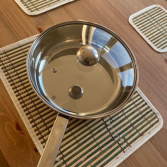 393 : ADM 12-pot stainless set with lids