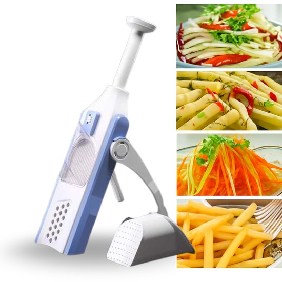 Wielofunkcyjna krajalnica do warzyw - niebieski