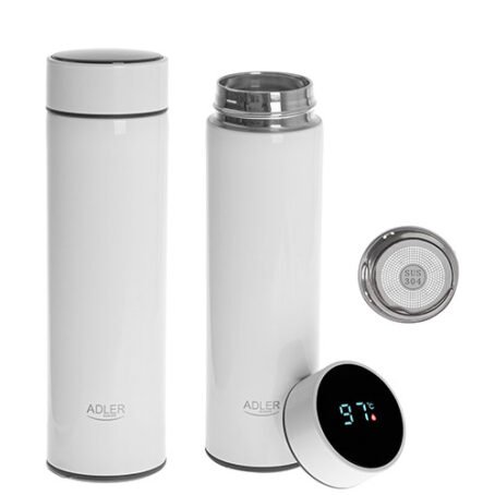 AD 4506W : Adler Thermal flask LED 473ml white