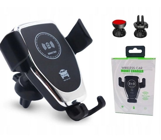 Uchwyt samochodowy z wbudowaną ładowarką indukcyjną FAST CHARGE QI